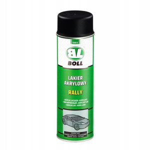 Lakier Akrylowy Boll w Aerozolu Czarny Mat 500ml