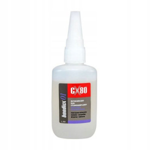 CX80 Klej Cyjanoakrylowy Błyskawiczny 198 50ml