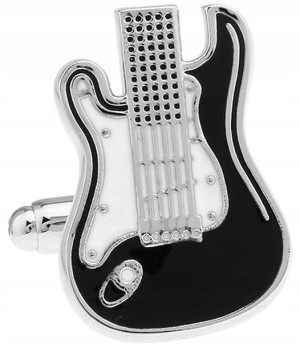 Spinki do mankietów pudełko GITARA