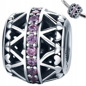CHARMS koralik zawieszka srebro 925 beads S925
