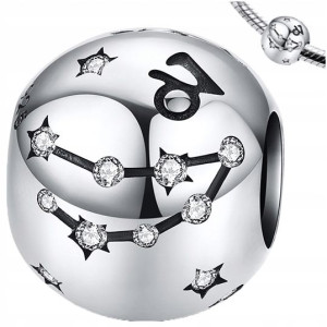 CHARMS ZNAK ZODIAKU KOZIOROŻEC srebro 925 koralik