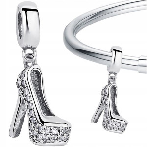 CHARMS SZPILKA zawieszka srebro pr 925 koralik