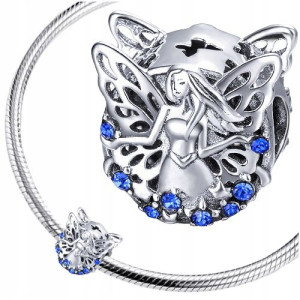 CHARMS WRÓŻKA srebro 925 koralik S925 zawieszka