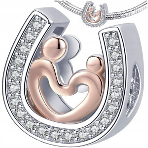 CHARMS SZCZĘŚLIWA RODZINA srebro 925 koralik S925