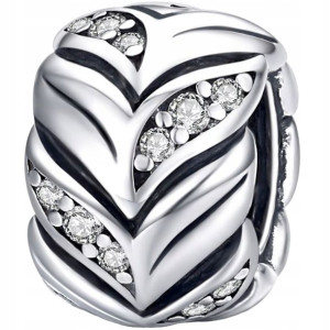 CHARMS WZOREK CYRKONIE srebro 925 koralik S925