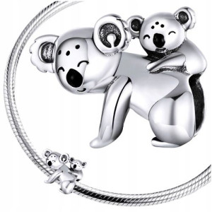 CHARMS KOALA srebro 925 koralik S925 zawieszka
