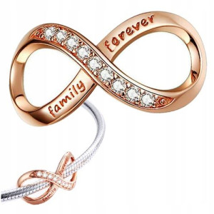 CHARMS NIESKOŃCZONOŚĆ srebro 925 family koralik