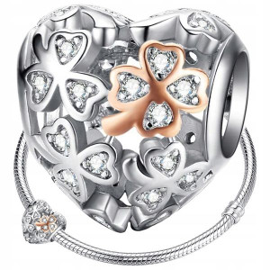 CHARMS KONICZYNKA SERCE zawieszka srebro 925 S925
