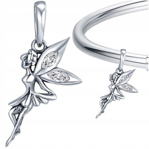 CHARMS srebro 925 WRÓŻKA zawieszka koralik beads