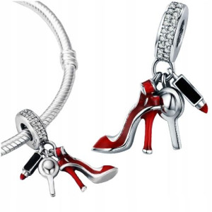 CHARMS srebro 925 SZPILKA LUSTERO zawieszka