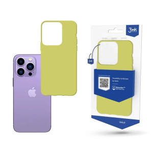 Etui 3MK Matt Case Apple iPhone 12 Pro Max limonkowy/lime