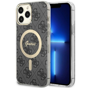 Etui Guess GUHMP13XH4STK Apple iPhone 13 Pro Max czarny/black hardcase 4G M