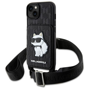 Etui Karl Lagerfeld KLHCP14SCSAKHPCK Apple iPhone 14 hardcase czarny/black