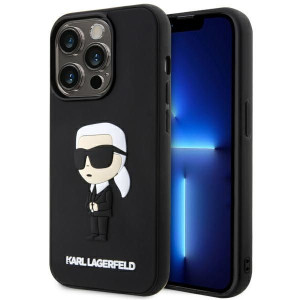 Etui Karl Lagerfeld KLHCP14X3DRKINK Apple iPhone 14 Pro Max czarny/black ha
