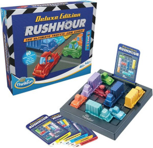 ThinkFun Rush Hour Korek Gra Logiczna Wersja Deluxe
