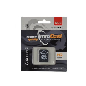Imro karta pamięci 2GB microSDHC kl. 4 + adapter
