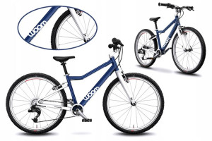ROWER DZIECIĘCY ALU 24" WOOM 5 midnight blue 2023