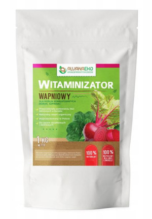 Witaminizator Nawóz Wapń Naturalny Szpinak Burak
