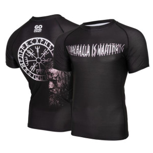Rashguard Męski Termoaktywny Krótki Rękaw Roz. M