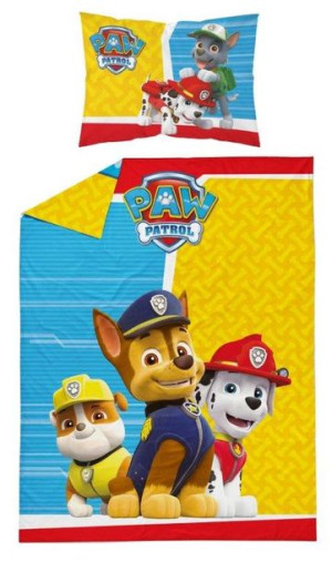 PSI PATROL pościel do łóżeczka 100x135