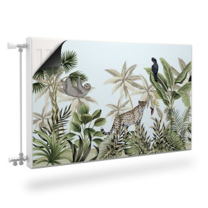 Osłona MAGNETYCZNA Na Grzejnik Dzikie ZWIERZĘTA Dżungla 80cm x 60cm