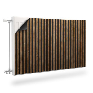 Osłona MAGNETYCZNA Grzejnika LAMELE Deski Imitacja Drewna 110cm x 60cm