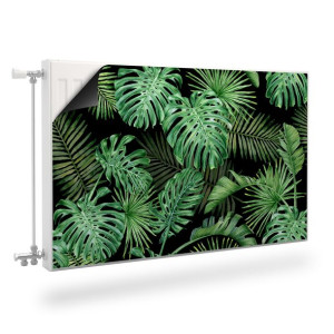 Osłona Magnetyczna Kaloryfera LIŚCIE Egzotyczne Rośliny Natura 110cm x 60cm