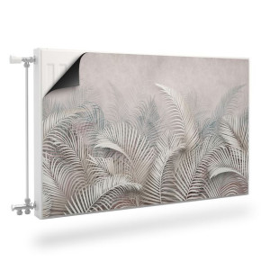 Osłona MAGNETYCZNA Kaloryfera ROŚLINY Liście Palmy Natura 110cm x 60cm