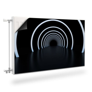 Osłona MAGNETYCZNA Na Kaloryfer Abstrakcyjny Tunel Efekt 3D 90cm x 60cm