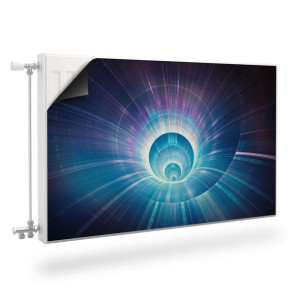 Osłona MAGNETYCZNA Grzejnika Tunel Efekt 3D Abstrakcja 80cm x 60cm