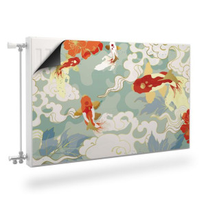Osłona MAGNETYCZNA Na Grzejnik Karpie Koi Japoński Styl 110cm x 60cm