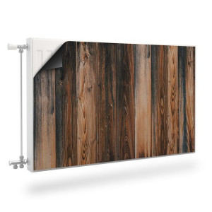 Osłona MAGNETYCZNA Grzejnika Pionowe Rustykalne Deski 100cm x 60cm