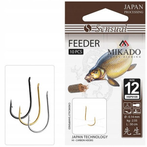Haczyki Z Przyponem Mikado Feeder nr 10G