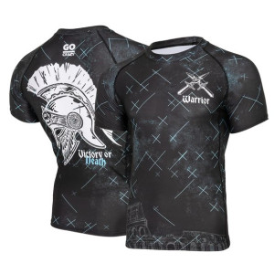 Rashguard Męski Termoaktywny Krótki Rękaw Roz.M