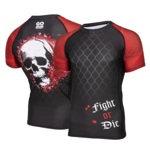 Rashguard Męski Termoaktywny Krótki Rękaw Roz.M