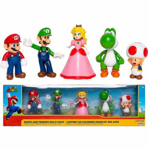 SUPER MARIO Zestaw Figurek Nintendo Figurka 5 Pak