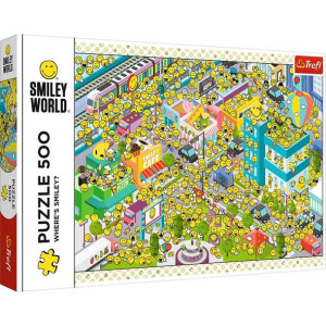 TREFL Puzzle Gdzie jest Smiley? 500el