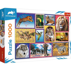 TREFL Puzzle Dzika natura Animal Planet 1000el
