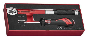 Zestaw Klucz I Wkrętak Dynamometryczny 1/4'' Tezsd02