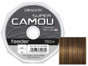 Żyłka Dragon Super Camou FEEDER 0,16mm