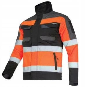 Kurtka ostrzegawcza S Lahti PRO L4041201 SLIM FIT