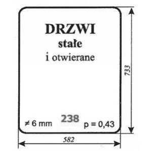 Szyba Drzwi Dt
