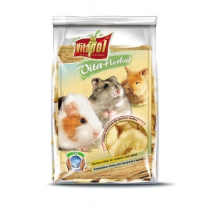 Vitapol Chipsy bananowe dla gryzoni 150 g