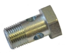Śruba przelewowa metryczna M14*1,5 15 FI 0,8