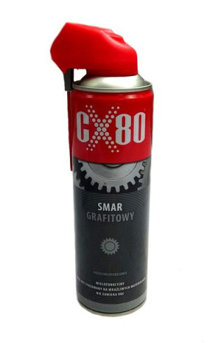 Smar grafitowy spray 500ml CX-80