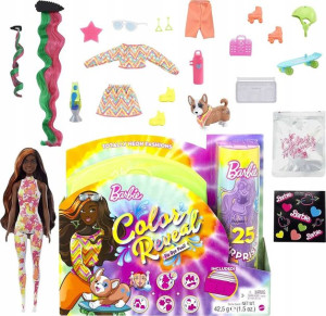 BARBIE NIESPODZIANKA Color Reveal TOTALLY NEON D27