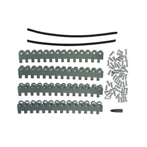 Zestaw spinek pasa prasy rol. 2x170mm+56 wkrętów+ Bit PZ2