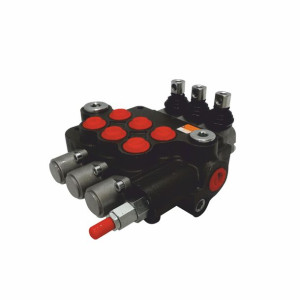 Rozdzielacz hydrauliczny trzysekcyjny ( 3-sekcyjny ) 80L/min