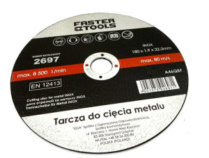 Tarcza do met. 180X1.9X22