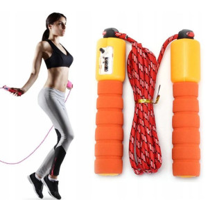 Skakanka Z Licznikiem Regulowana Crossfit Fitness